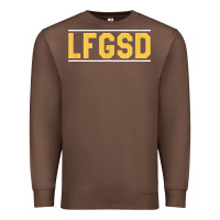 Chestnut Exclusive Brown LFGSD Official Fun Design T Shirt Premium Sweatshirt - ArtMosaic