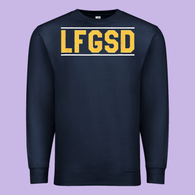 Exclusive Brown Lfgsd Official Fun Design T Shirt Premium Sweatshirt Designed By Artmosaic