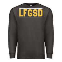 Smoke Exclusive Brown LFGSD Official Fun Design T Shirt Premium Sweatshirt - ArtMosaic