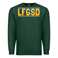 Sports Green Exclusive Brown LFGSD Official Fun Design T Shirt Premium Sweatshirt - ArtMosaic