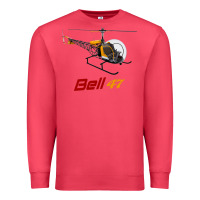 Cardinal bell 47 helicopter Premium Sweatshirt - ArtMosaic