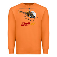 Carrot bell 47 helicopter Premium Sweatshirt - ArtMosaic