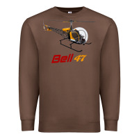 Chestnut bell 47 helicopter Premium Sweatshirt - ArtMosaic