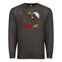 Smoke bell 47 helicopter Premium Sweatshirt - ArtMosaic