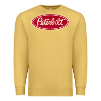 Antique Gold peterbilt truck racing vintage Premium Sweatshirt - ArtMosaic