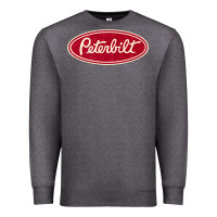Charcoal Heather peterbilt truck racing vintage Premium Sweatshirt - ArtMosaic