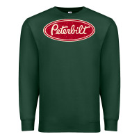 Sports Green peterbilt truck racing vintage Premium Sweatshirt - ArtMosaic