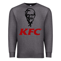 Charcoal Heather k.f.c-restaurant Premium Sweatshirt - ArtMosaic
