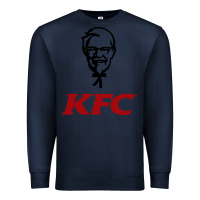 Navy k.f.c-restaurant Premium Sweatshirt - ArtMosaic