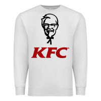 Oatmeal Heather k.f.c-restaurant Premium Sweatshirt - ArtMosaic