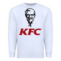 White k.f.c-restaurant Premium Sweatshirt - ArtMosaic