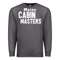 Charcoal Heather maine cabin masters Premium Sweatshirt - ArtMosaic