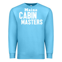 Ocean Blue maine cabin masters Premium Sweatshirt - ArtMosaic