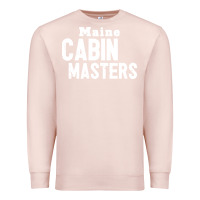 Pale Pink maine cabin masters Premium Sweatshirt - ArtMosaic