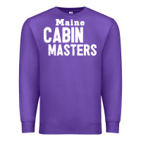 Purple maine cabin masters Premium Sweatshirt - ArtMosaic