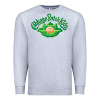 Heather Grey Cabbage Patch Kids 1 Premium Sweatshirt - ArtMosaic