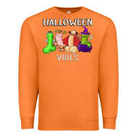 Carrot halloween vibes dick tie dye hippie retro lazy costume Premium Sweatshirt - ArtMosaic