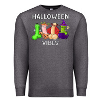 Charcoal Heather halloween vibes dick tie dye hippie retro lazy costume Premium Sweatshirt - ArtMosaic