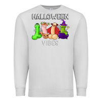 Dove Grey halloween vibes dick tie dye hippie retro lazy costume Premium Sweatshirt - ArtMosaic
