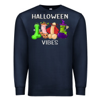 Navy halloween vibes dick tie dye hippie retro lazy costume Premium Sweatshirt - ArtMosaic