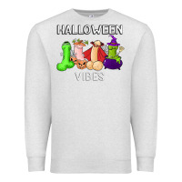 Oatmeal Heather halloween vibes dick tie dye hippie retro lazy costume Premium Sweatshirt - ArtMosaic