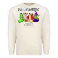 Sandshell halloween vibes dick tie dye hippie retro lazy costume Premium Sweatshirt - ArtMosaic