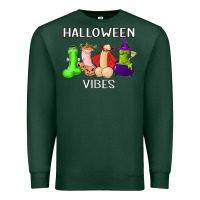 Sports Green halloween vibes dick tie dye hippie retro lazy costume Premium Sweatshirt - ArtMosaic