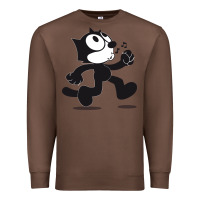 Chestnut felix the cat whistling Premium Sweatshirt - ArtMosaic