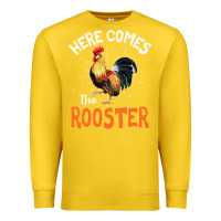 Lemon Here Comes The Rooster Shirt Chicken Lady Outfit 243 Premium Sweatshirt - ArtMosaic