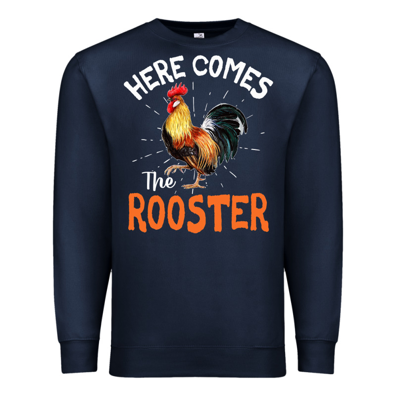 Here Comes The Rooster Shirt Chicken Lady Outfit 243 Premium Sweatshirt by ArtMosaic | Teevron