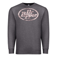 Charcoal Heather pepper Premium Sweatshirt - ArtMosaic
