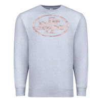 Heather Grey pepper Premium Sweatshirt - ArtMosaic