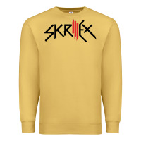 Antique Gold white skrillex Premium Sweatshirt - ArtMosaic