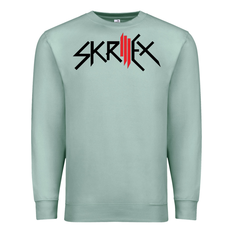 White Skrillex Premium Sweatshirt by ArtMosaic | Teevron