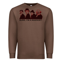 Chestnut sure i'm a marxist Premium Sweatshirt - ArtMosaic