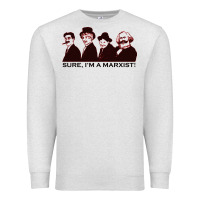 Oatmeal Heather sure i'm a marxist Premium Sweatshirt - ArtMosaic