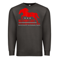 Smoke Red Pony Cafe, Funny cute horse lover Premium Sweatshirt - ArtMosaic