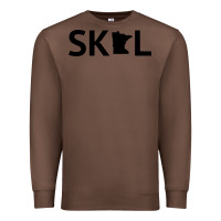 Chestnut skol minnesota hoodie  let's go mn hooded sweatshirt Premium Sweatshirt - ArtMosaic