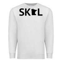 Oatmeal Heather skol minnesota hoodie  let's go mn hooded sweatshirt Premium Sweatshirt - ArtMosaic