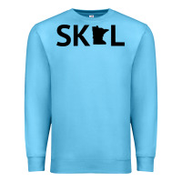 Ocean Blue skol minnesota hoodie  let's go mn hooded sweatshirt Premium Sweatshirt - ArtMosaic