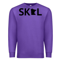 Purple skol minnesota hoodie  let's go mn hooded sweatshirt Premium Sweatshirt - ArtMosaic