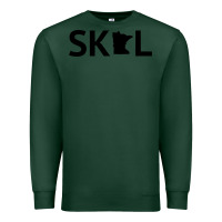 Sports Green skol minnesota hoodie  let's go mn hooded sweatshirt Premium Sweatshirt - ArtMosaic