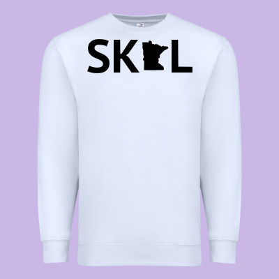Skol Minnesota Hoodie  Let's Go Mn Hooded Sweatshirt Premium Sweatshirt Designed By Artmosaic