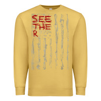 Antique Gold Seether Bone Flag Premium Sweatshirt - ArtMosaic