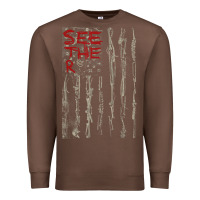 Chestnut Seether Bone Flag Premium Sweatshirt - ArtMosaic
