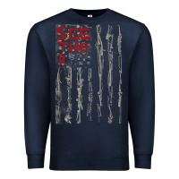 Navy Seether Bone Flag Premium Sweatshirt - ArtMosaic