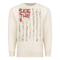 Sandshell Seether Bone Flag Premium Sweatshirt - ArtMosaic