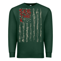 Sports Green Seether Bone Flag Premium Sweatshirt - ArtMosaic