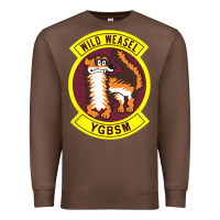 Chestnut Air Force Wild Weasel YGBSM Premium Sweatshirt - ArtMosaic