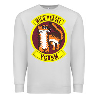 Dove Grey Air Force Wild Weasel YGBSM Premium Sweatshirt - ArtMosaic